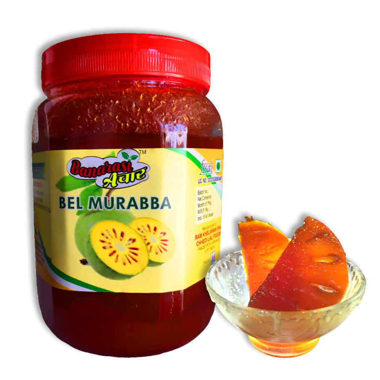 Banarasi Achar Homemade Bel Murabba 900 Grams Wood Apple Murabba 900 Grams